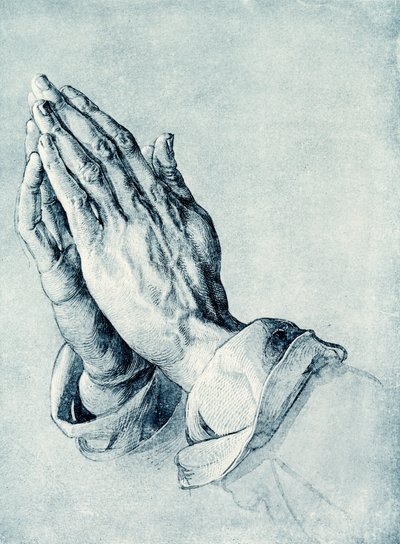 Mani giunte di un apostolo da Albrecht Dürer